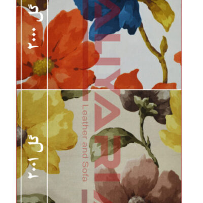 پارچه گل آبرنگی 4