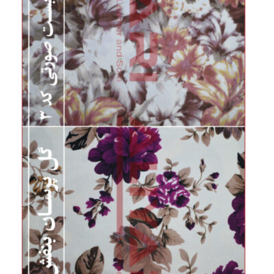 پارچه گل آبرنگی 5